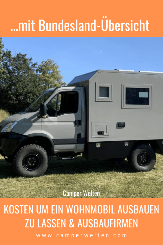 Kosten Um Ein Wohnmobil Ausbauen Zu Lassen & Ausbaufirmen Camper Welten
