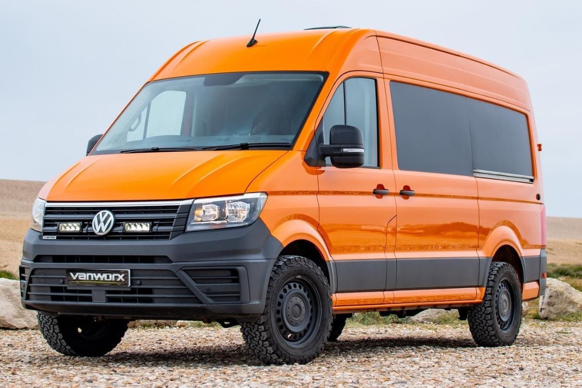 VW Crafter Höherlegung (vom Offroad Camper) – Camper Welten