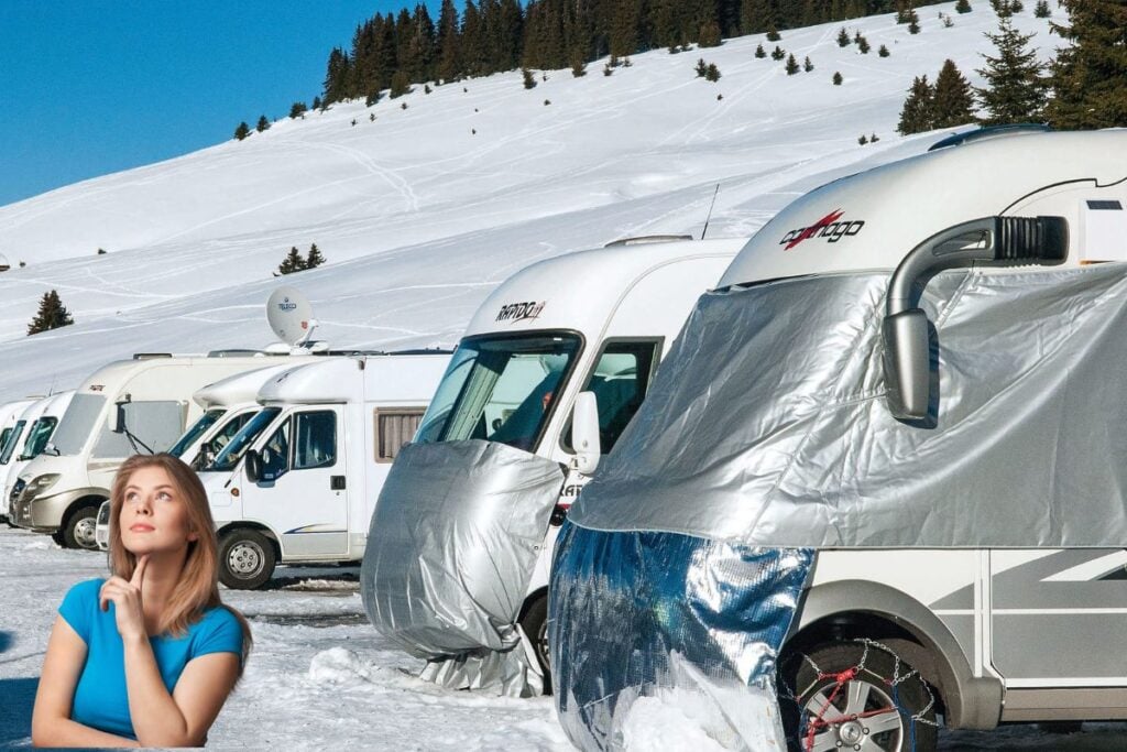 Wohnmobil Im Winter Abdecken