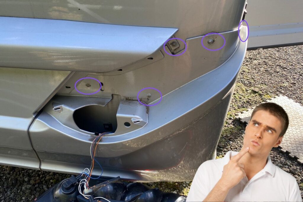 Audi A4 B8 Avant Stoßstange Hinten Abbauen